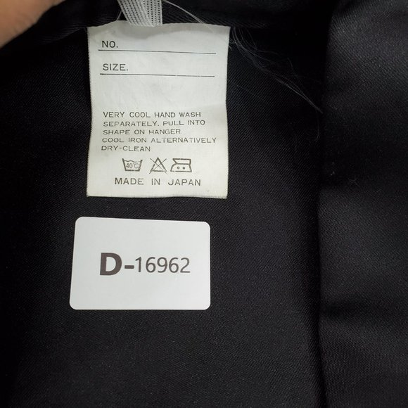 VINTAGE Japanese Dragons Men Kimono One Size Black Open Front Made In‎ Japan - Picture 10 of 10